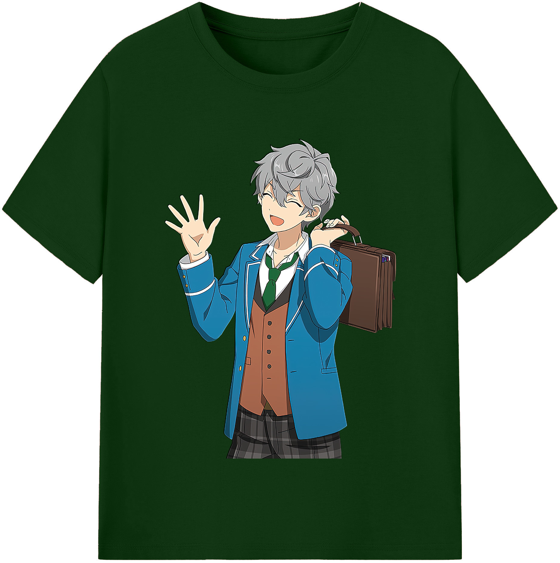 （画像用） あんさんぶるスターズ! Ensemble Stars 綿100％半袖Tシャツ（フロントプリント）